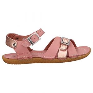 Kickers Pepete, Sandales Fille, Rose, 34