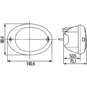 Image de Hella Feu arrière (2SD 343 130-071)