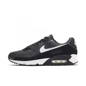 Nike AIR Max 90, Chaussure de Course Homme, Iron Grey/White/DK Smoke Grey/Black, 47 EU