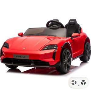 Berghoff Voiture &Eacute;lectrique Pour Enfants Porsche Taycan Turbo S 24V (2 places) - Rouge