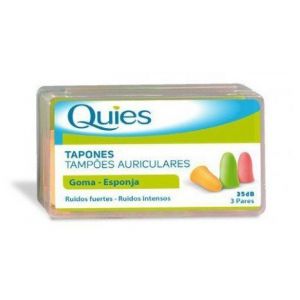 Quies Deiters Bouchons En Caoutchouc 6 Unit&eacute;s