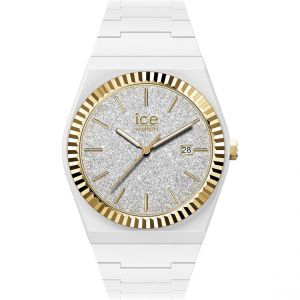 Montre Femme Ice-Watch - 24767 ICE power - PW1 - White glitter GD - 36mm - 3H+D