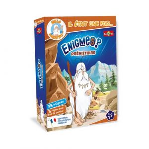 Bioviva Jeu classique Il &eacute;tait une fois&hellip; Enigmes Pr&eacute;histoire