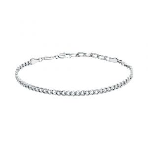 Sector Collier pour homme en Argent 925/1000 - 0.006 g - taille : 193CM - SAXY05