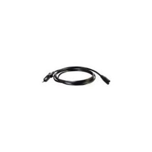 C2g 80618 - Câble d'alimentation 250 VCA CEE 7/7 Schuko (M) IEC 320 EN 60320 C7 (F) 3 m