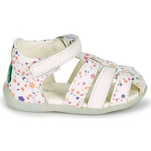 Kickers Sandales enfant BIGFLO-2 - Couleur 18,19,20,21,22,23,24,25,26,27 - Taille Blanc
