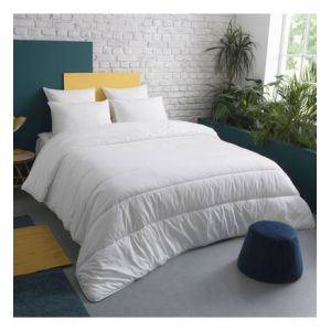 Couette TEMPÉRÉE Gonflant Durable - Coton Bio 140x200 cm - Wake Me Gr