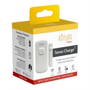 Konyks Senso Charge 2 Détecteur d ou ure WiFi sur batterie pour porte et fenetre autonom