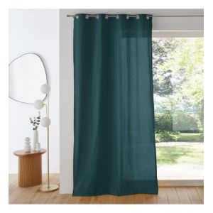 Rideau oeillets coton, Scenario Vert Couleur Vert