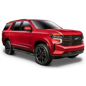 Image de Bburago Maisto- May Cheong GROUP-MAISTO-1/24 Chevy Tahoe-Rouge-Véhicule pour Enfant dès 3 ans-M31533, M31533