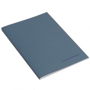 Rhino Lot de 10 cahiers lignés et perforés Bleu clair Format A4