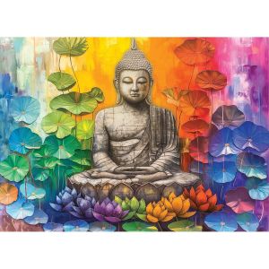 Eurographics Puzzle 1000 pièces : Bouddha coloré
