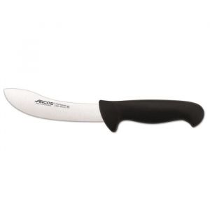 Arcos Couteau à peaux Couleur - Prof 295325 en acier inoxydable Nitrum et mango polypropylène noir ergonomique avec lame de 16 cm,