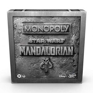 Hasbro Monopoly Edition Star Wars The Mandalorian Jeu en boîte inspiré de la série TV The Mandalorian - Version Italienne