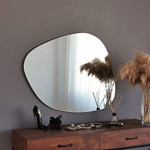 Miroir, 100% mdf, blanc