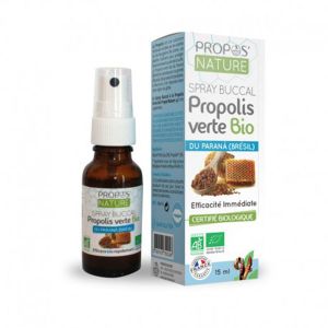 Image de Propos'Nature Spray Buccal à la propolis Verte Bio du Parana