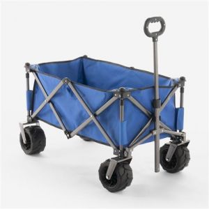 Chariot pliant à 4 roues 100kg pour la plage et le jardin Sandy