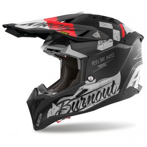 Airoh Casque moto cross Aviator 3 Burnout