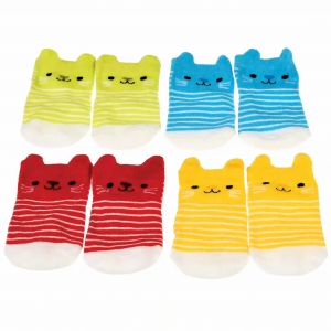 Chaussettes bébé Rex London Chat (x4)