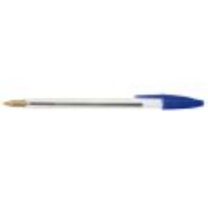 Image de Bic Stylo bille Cristal bleu pointe moyenne