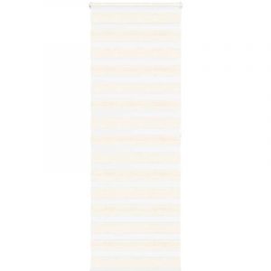 VidaXL Store zèbre beige marbré largeur du tissu 75,9 cm polyester