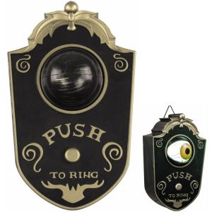 Ruedelafete Sonnette de porte maison hantee