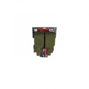 Pochette pmc fermee double chargeur m4 verte np