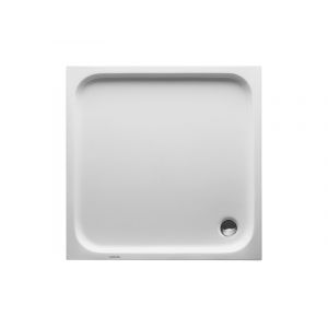 Image de Duravit Receveur de douche-DW D-CODEavec antidérapant blanc 800x800x85mm