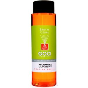 Image de Goa 25912 - Diffuseur recharge Goatier Santal Cèdre (250 ml)