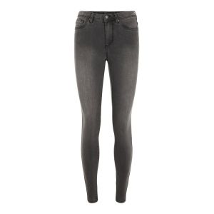 Vero Moda Pantalons Vero-moda Tanya Mr S Piping Vi207 L Dark Grey Denim - Dark Grey Denim - L
