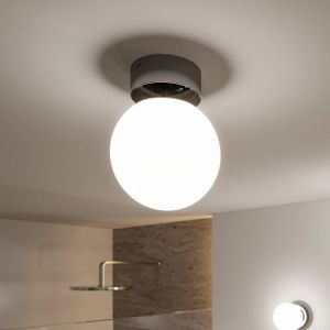 Paulmann Gove plafonnier LED à 1 lampe chromé 9 W
