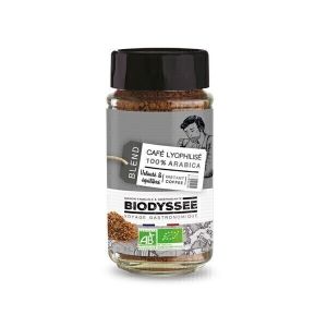 Caf&eacute; lyophilis&eacute; 100% arabica 100g bio
