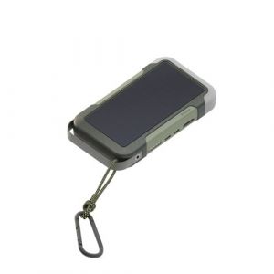 X-moove Pocket - Batterie externe solaire avec lampe torche - 16 000 mAh