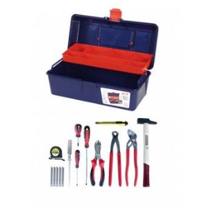 Outifrance 8910711 - Caisse à outils 11 pièces