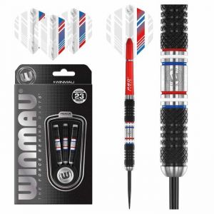 Winmau Thibault Tricole 90% - Fl&eacute;chettes pointe Acier
