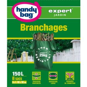 Handy Bag Sachet de 8 sacs de poubelle Branchages