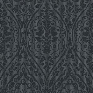 Image de A.S. Creation Papier peint 961959 Tessuto 2 | Papier peint Gris Anthracite en ligne - Architects Paper