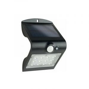 Rev 2091111200 Lampe Solaire LED Butterfly avec détecteur de mvt 1,5W Noir