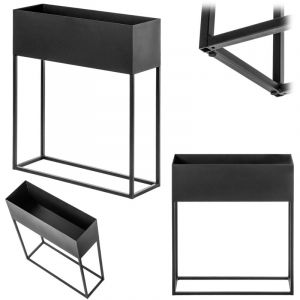 Kadax - Support De Fleur Support De Fleur Loft Métal Debout Pot De Fleur Pot De Fleur 60X70Cm
