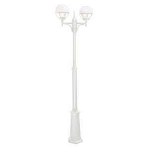 Norlys Lampadaire BLANC BOLOGNA 2x46W Max 254cm Opale - 363VI