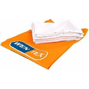 Showtec Pipe & Drape rideau de sc&egrave;ne 300x400 cm, blanc satin&eacute;