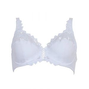 Sans Complexe Coton D'Arum Soutien Gorge Classique Armatures, Blanc (Blanc), 110E (Taille Fabricant: 95/110E)
