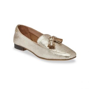 LES TROPEZIENNES PAR M.BELARBI Femme FANTOME Botte Tendance, Or CRAQUELE, 38 EU