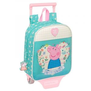 Safta Sac à dos - Peppa Pig "Pretty Flowers" - avec 805 cart