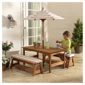 KidKraft Table pique-nique avec parasol