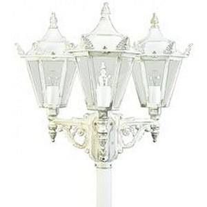 Image de Albert Leuchten Lampadaire style rustique 756 blanc à 3 lampes