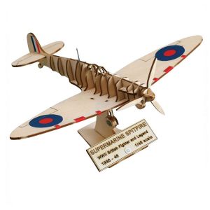 Artesania 30215 - Maquette avion en bois Art & Wood Spitfire Supermarine Battle of England