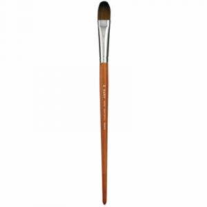 Isabey Paris Pinceau Isabey Isacryl à pointe usée bombée - Taille 12 - largeur 24,5mm