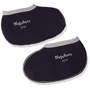 Playshoes Stiefel-Socke, Protège-Bas & Socquettes Fille, Bleu (Marine/Grau 785), 26/27