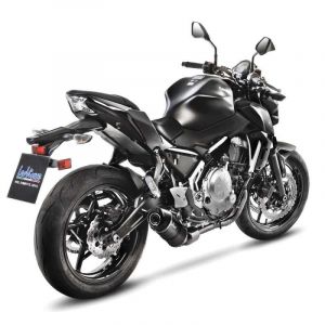 Ligne complète Leovince LV One Evo carbone catalysée Kawasaki Z650 1